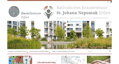 Desktop Screenshot of darmzentrum-erfurt.de